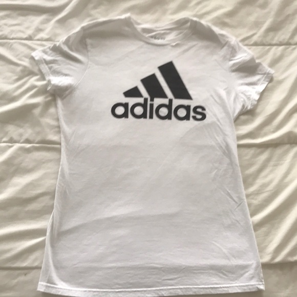 Classic Adidas “The Go-To Tee” in White - Picture 1 of 2